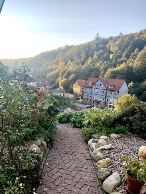 Ferienwohnung Am Hang Mit Malerischer Aussicht Osterode am Harz Exteriér fotografie